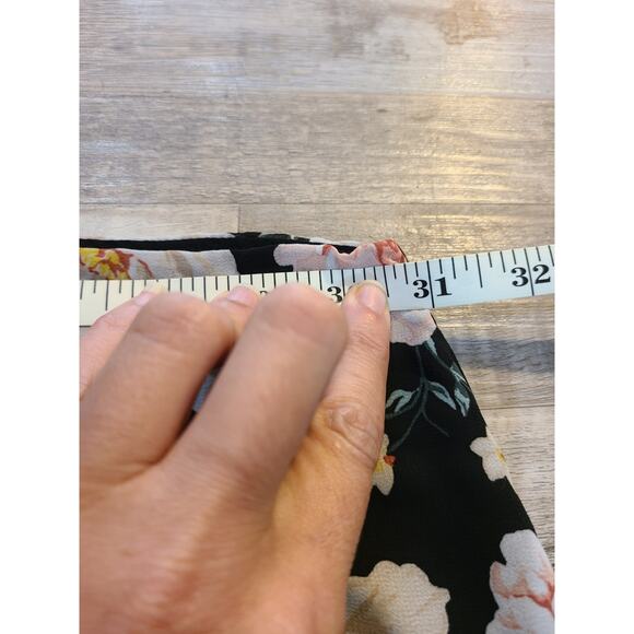 Torrid size 5 women's Georgette floral double layer swing tank - Picture 6 of 7